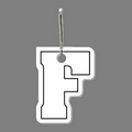 Zippy Clip & Capital Letter "F" Tag